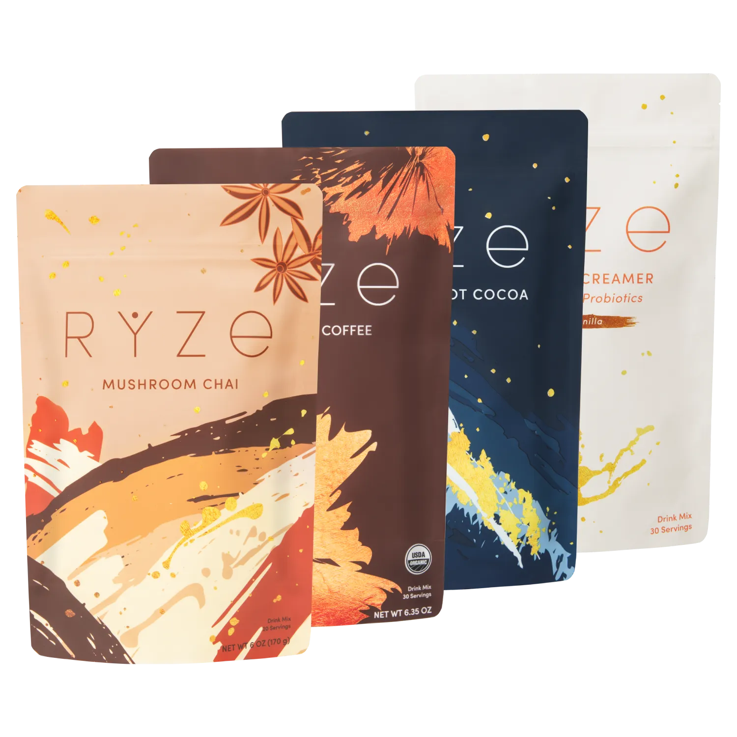 Ultimate Elevate + Unwind Bundle: Chai + Coffee + Cocoa - Fresh Pair