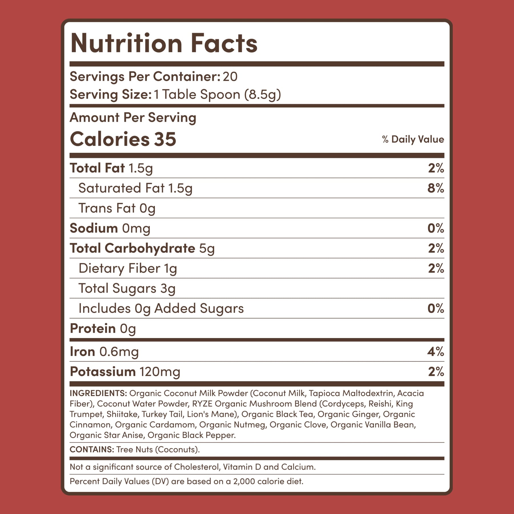 Chai (20 Servings) - Simple Hold