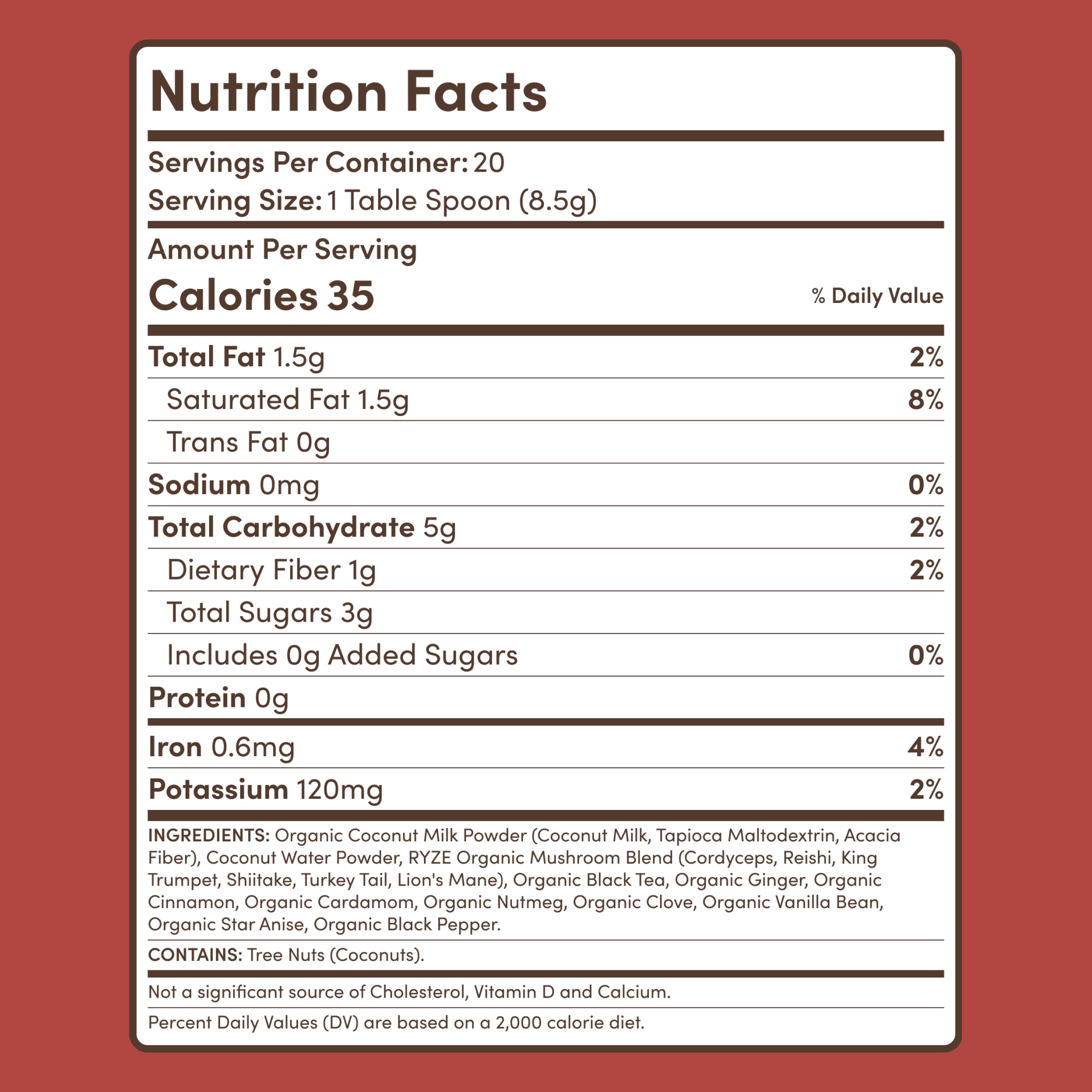 Chai (20 Servings) - Simple Hold