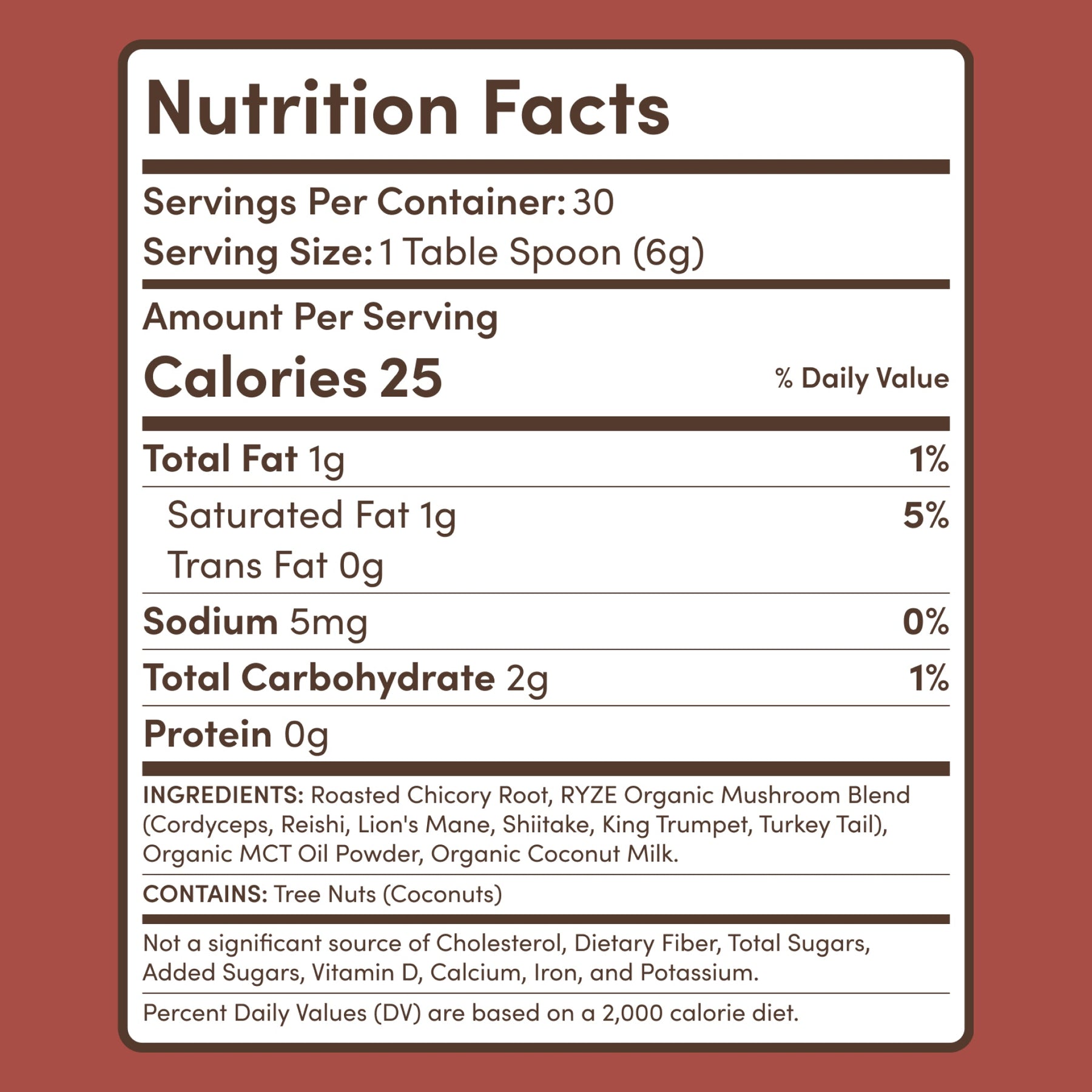 Chicory (1 Pack - 30 Servings) - Premium Choice