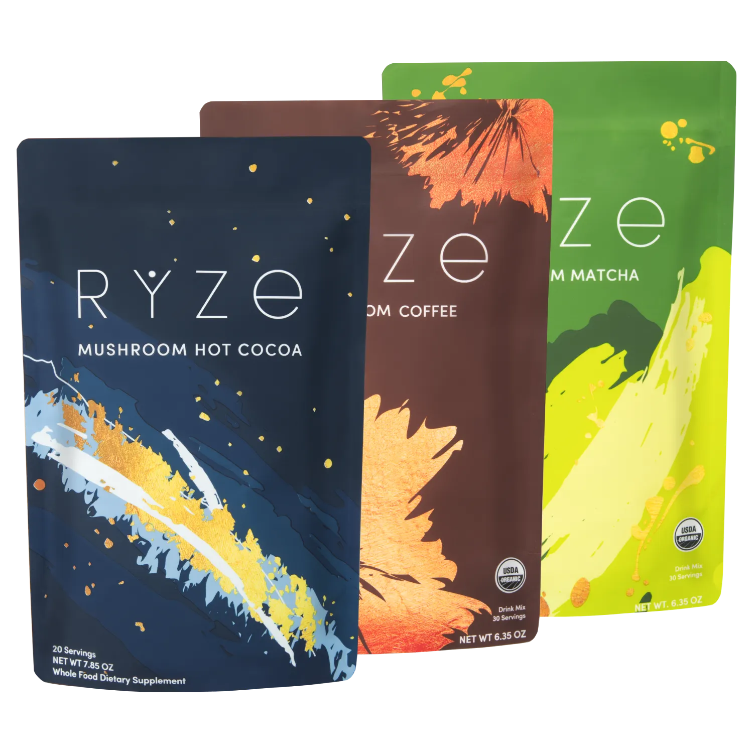 Ultimate Day + Night Bundle: Coffee + Matcha + Cocoa - Essential Set