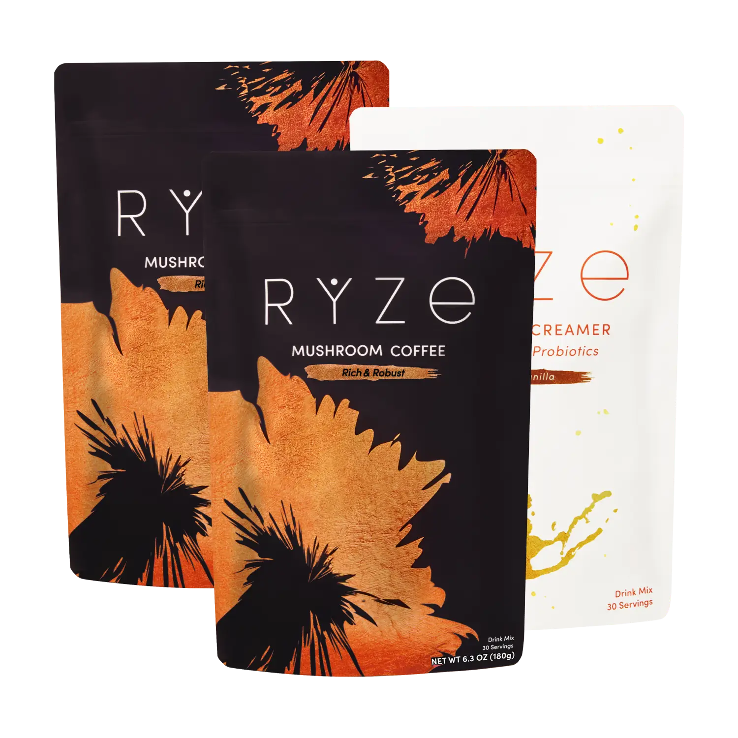RYZE Ritual Set Dark Roast + Creamer - Simple Edit