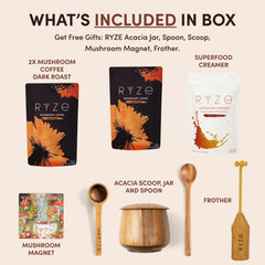Mushroom Coffee Ritual Set - Ready Routine