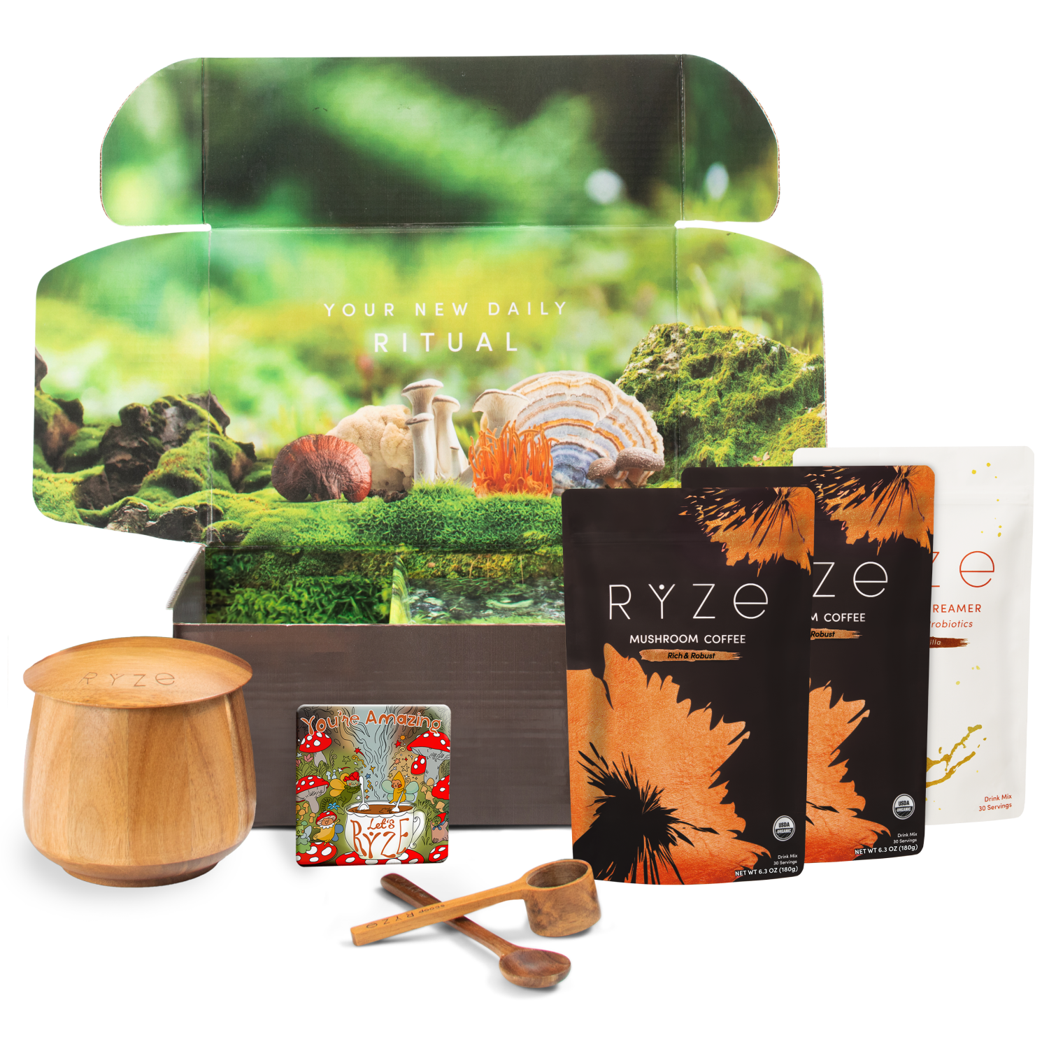 Dark Roast Ritual Set 3 Month Plan - Daily Set