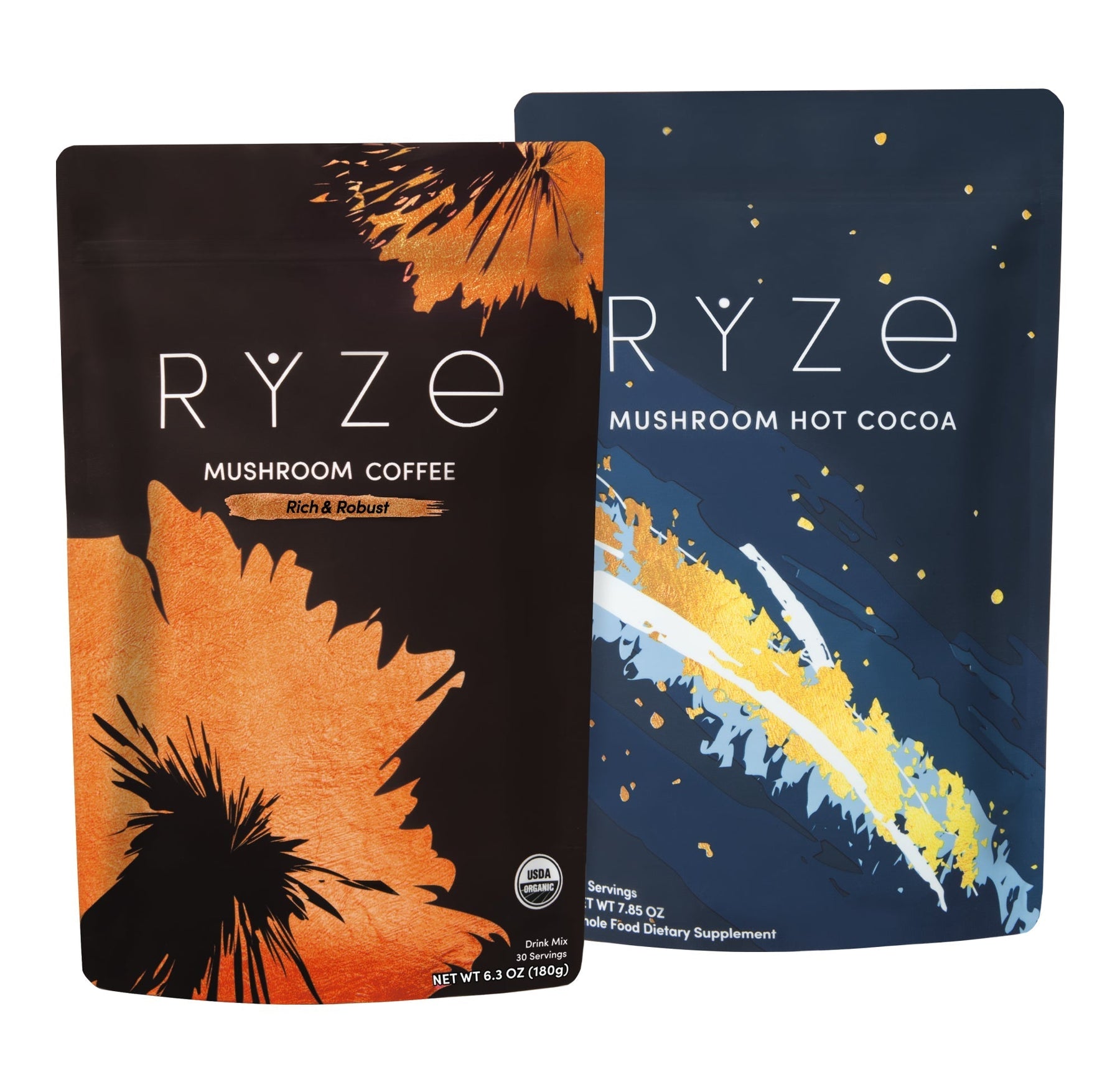 RYZE & Rest: Dark Roast + Cocoa - Clean Bundle