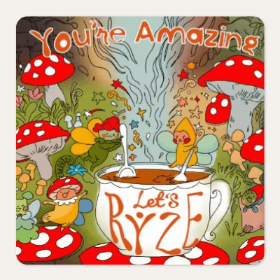FREE Mushroom Magnet - Bright Touch