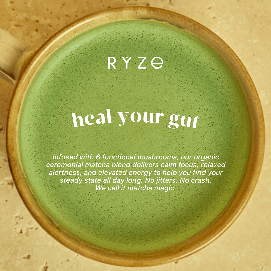 RYZE Organic Matcha Starter Kit (60 servings) - Classic Pick