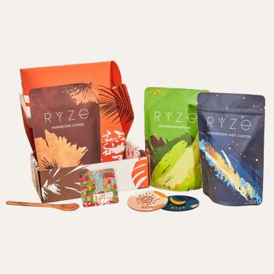 RYZE Ultimate Bundle (Matcha + Coffee + Cocoa) - Easy Set